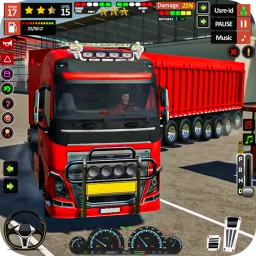 Jogo de caminhão offroad Euro